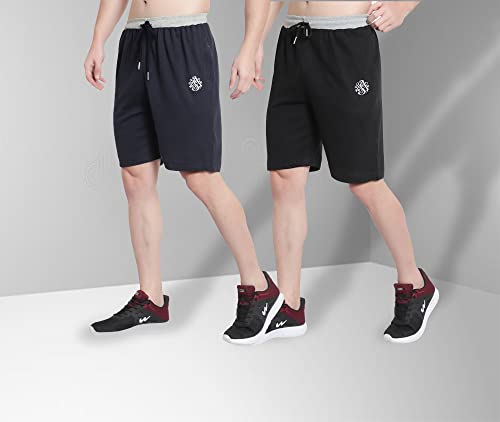 Image of OORA Men's Plus Sizes Cotton Shorts M to 5XL, 28 to 48 Inches Waistline