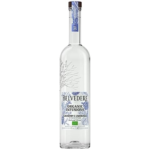 Belvedere Organic Infusions Blackberry & Lemongrass Vodka Cover