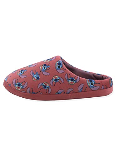 Disney Lilo & Stitch Adult Women's Scuff Slide On Slippers 5