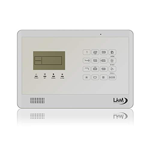 Kit Lite m2eb Alarmanlage Haus LKM Security Kit Wireless Kabellos steuerbar-Schutzhülle mit Kostenlose APP. Menü mit Sprachsynthese in Italienisch und manuell in Italienisch