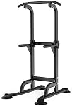 DONIUZ Power Tower Pull Up Bar and Dip Station, Multi-Function Home Gym, Strength Training Fitness Equipment, Height Adjustable