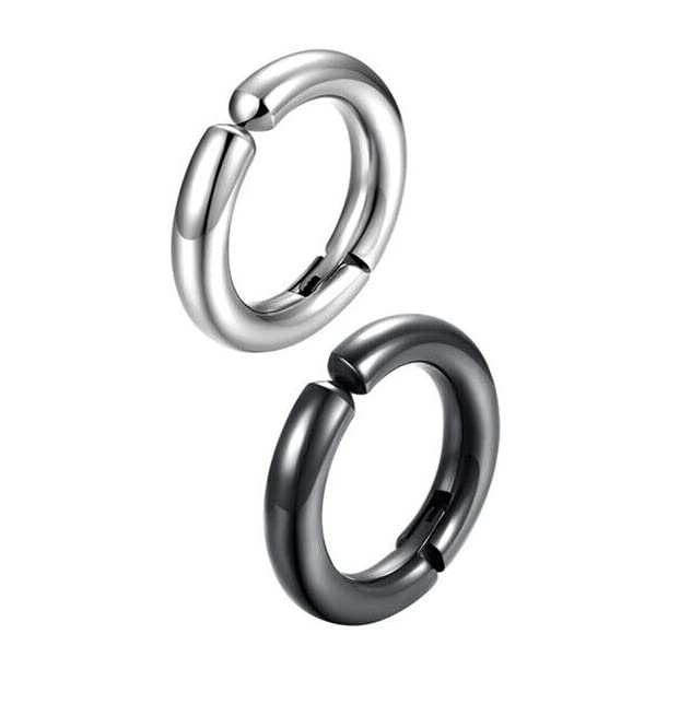 KRYSTALZ Punk Fashion Design Korean Ear Cuffs for Men Clip-on Hoop Earrings Men & Women Round Ear-Studs Non-Piercing Combo Hoops (B0BN1NY8KH) Amazon Price History, Amazon Price Tracker