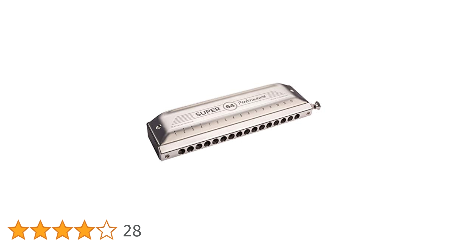 HOHNER SUPER 64G ホーナー　スーパー　クロマチックハーモニカ Amazon | ホーナー HOHNER クロマチック ハーモニカ NEW SUPER