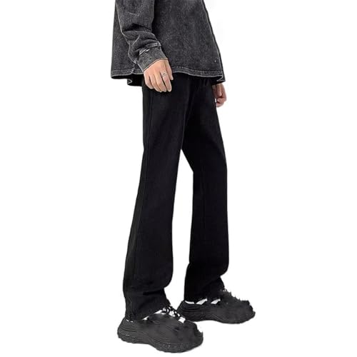 Men's Denim Straight-Leg Pants American Casual