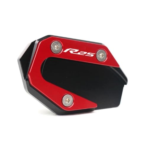 Plaque support pour YZF-R3 MT-03 élargisseur de béquille en alu CNC durable
