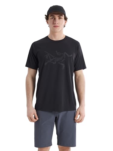 Arcteryx Cormac Logo Shirt SS Mens Black X-Large