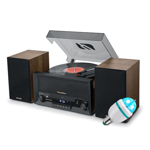 Platine vinyle Muse MT-120 MB idée cadeau musique rétro et LED