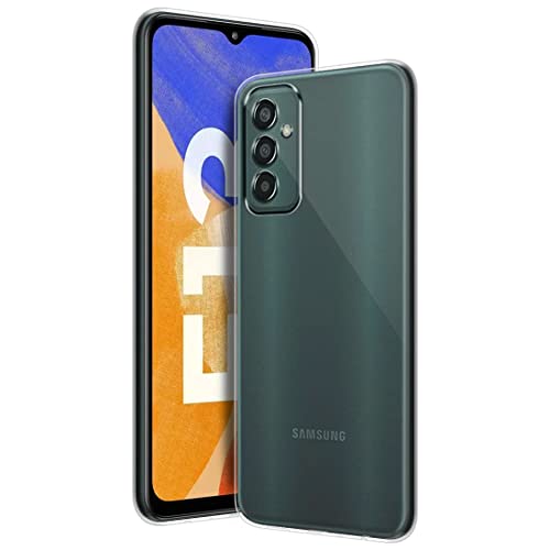 Image of COVERBLACK Rubber Back Cover for Samsung A14 5G - SM-A146B - Transparent