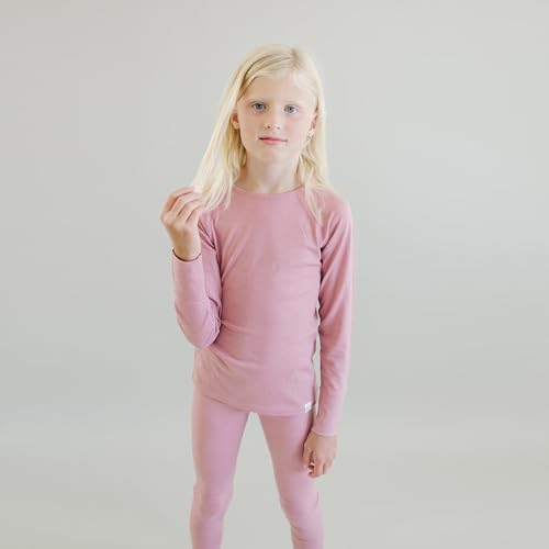 Woolino Merino Wool Base Layer for Kids - Super Soft Kids Long Sleeve Thermal Top - All Natural Base Layer Shirt2
