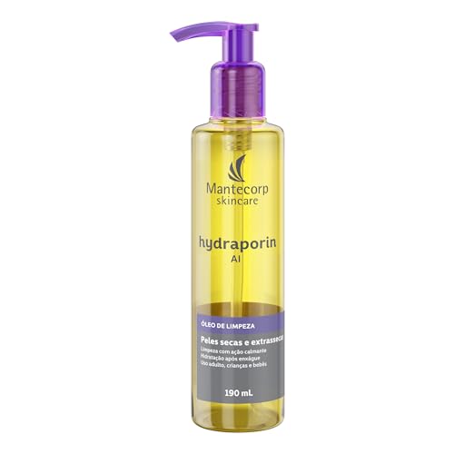 MANTECORP - Óleo de Limpeza Hydraporin AI - Limpa e Hidrata a Pel...