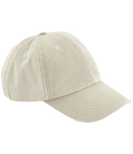 Image of Vintage Baseball Cap, Low Profile Washed Cotton Hat with Pre-Curved Brim, Unstructured Adjustable Fit, Urban On-Trend Style