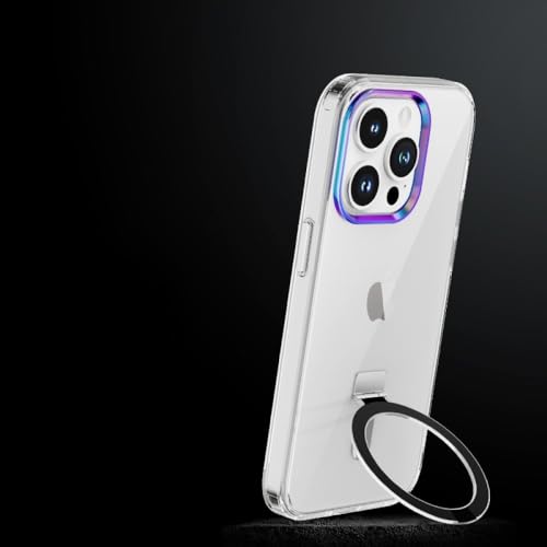 Étui de téléphone transparent en aluminium et acrylique haut de gamme