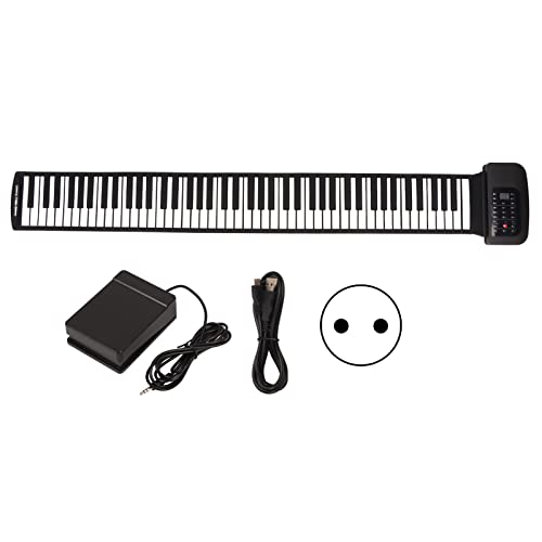 Roll Up Piano, 88 Touches Portable Clavier Piano Pliable Piano, Roll Out Piano avec Simple Corne MIDI USB, Tonalité… - Les Beatles, Paul McCartney, John Lennon, RIngo Starr, George Harrison Roll Up Piano, 88 Touches Portable Clavier Piano Pliable Piano, Roll Out Piano avec Simple Corne MIDI USB, Tonalité… – Image 8