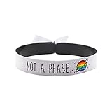  3x Not a phase Armband Festival Bändchen CSD Pride Lgbt