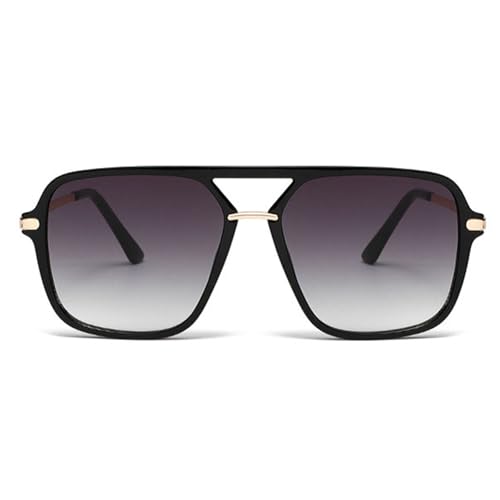 willochra Classic Double beam Square Sunglasses for Women Oversized Designer Stylish Frame Pilot Sun Glasses Vintage Shades - Main Image