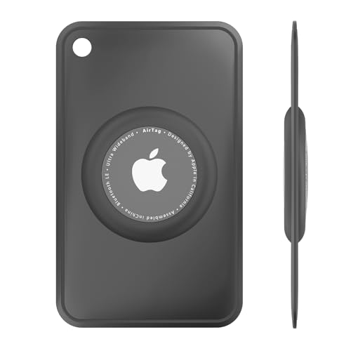 Airtag ケース 財布 アップル エアタグ用 エアタグ キーホルダー TPU超薄型 い クレジットカードサイズ 軽量 耐衝撃 紛失防止