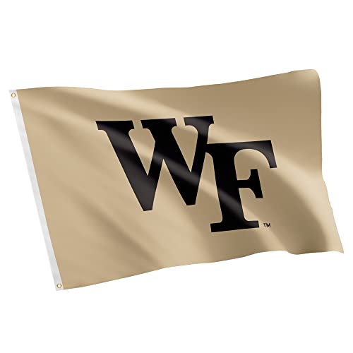 Desert Cactus Wake Forest University WFU Flag - 3 x 5 Feet Demon Deacons Banner, Indoor/Outdoor Durable Fabric, 100% Polyester Design (Style 2)