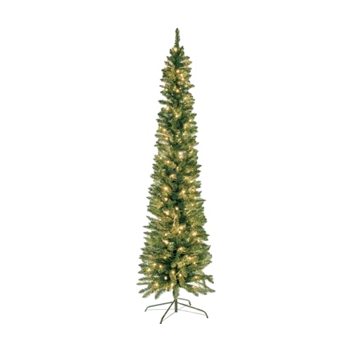 Albero di Natale Peak Tree Slim con 190 led - Altezza 210 cm.