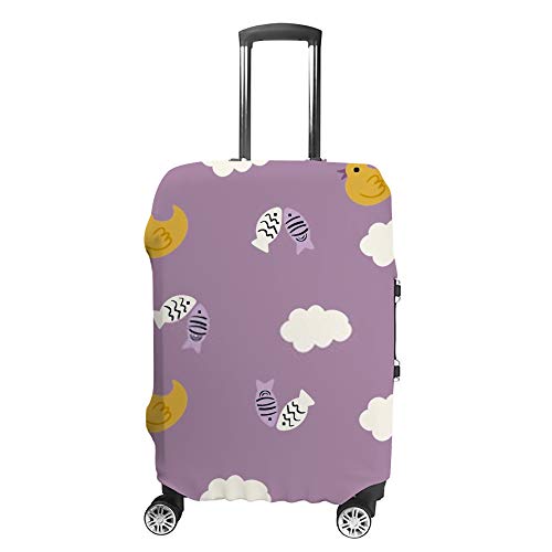 Housse de transport pour bagages motif canard accessoire voyage protection valise anti rayure