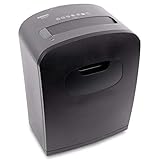 EFFIZIENT UND ZUVERLÄSSIG: Dies ist ein Hochleistungs-Aktenvernichter, der in der Lage ist, Papierstapel zu bearbeiten, bevor er eine Pause benötigt. Es schneidet leicht durch Briefe, Umschläge und Kreditkarten. Er sitzt auf 4 Rädern für einen einfachen Standortwechsel und verfügt über einen eingebauten Überlastungsschutz. Eine Funktion, die sicherstellt, dass der Aktenvernichter während des Betriebs niemals überhitzt.