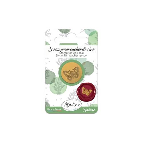 Aladine - Sello para sello de cera con diseño de Faire-Part, DIY y Scrapbooking - Fabricado en Francia