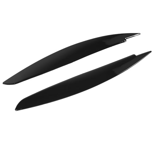 Sourcil de Phare pour Série 1 E81 E82 E87 E88 2006-2013 Noir Brillant - 3