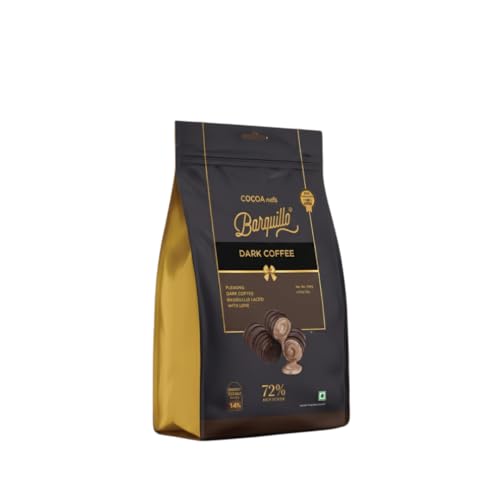 Image of Barquillo Premium Dark Coffee Cream Filled Wafer Rolls - 5 Pcs (100 gm) | 72% Cocoa| Dubai couverture taste | Crunchy & Delicious Chocolate Treat for Gifting, Festive & Celebrations