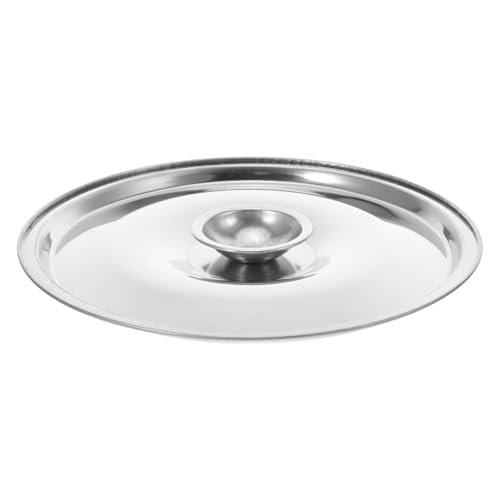 Healifty 1Pieza Cubierta de Olla de Inoxidable de Tapa Práctica y Robusta para Cocina para Salsas y Especias