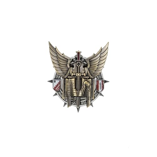 Image of Starforged Warhammer 40K Imperium of Man Space Marines Pin Collection Merchandise Accessories Pin Badge