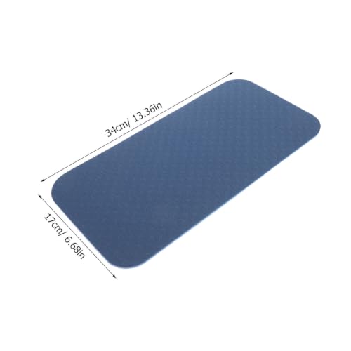 4 piezas Esterilla rectangular antideslizante de TPE para arrodillarse en yoga miniatura 2