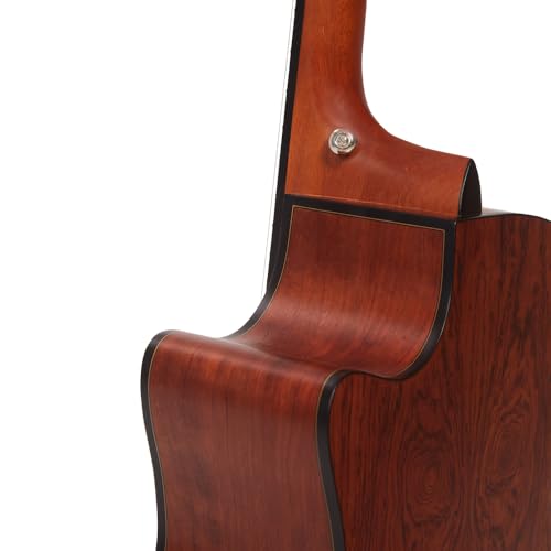 Image of Vault EA25CE Grand Auditorium Shape Electro- Acoustic Guitar with Bubinga Back and Sides - Natural