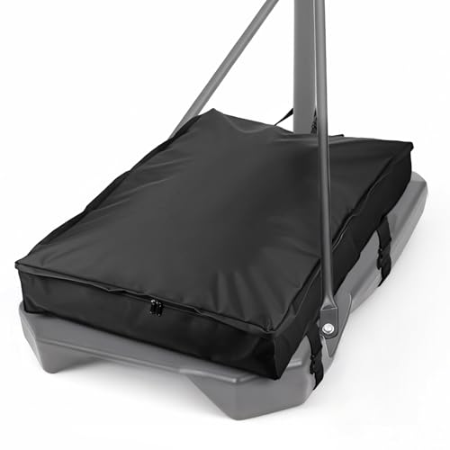 Evekea Basketball Hoop Sandbag Heavy Duty Weighted Base Anchor for Basketball Frames Weather Resistant Waterproof Dustproof Oxford Fabric Sand Bag Durable Design