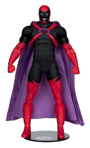 Dall'universo DC arriva questa action figure ricca di dettagli e mobili. Misura circa 19 cm e viene fornito con altri accessori, base e un fumetto in una confezione blister.