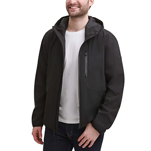 Image of DKNY Men's Softshell Zip Up Jacket