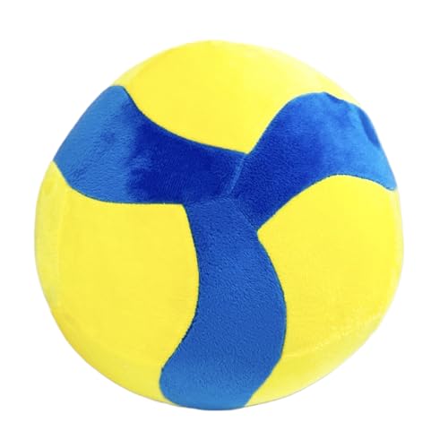 Jubepk Stuffed Ball Plush Toys, Volleyball Plush, 7.87 inches Soft Doll Funny Hugging Pillow, Kids, Home Decor, Teens, Adults, Birthday Gift and Holiday Party Favors