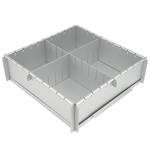 TinLeJa 10 Inch Square Adjustable Mousse Cake Mould Cake Baking Mould Bakeware Tool - Thumbnail 7