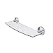 Allied Brass MC-33/18 Monte Carlo Collection 18 Inch Glass Shelf, Satin Chrome