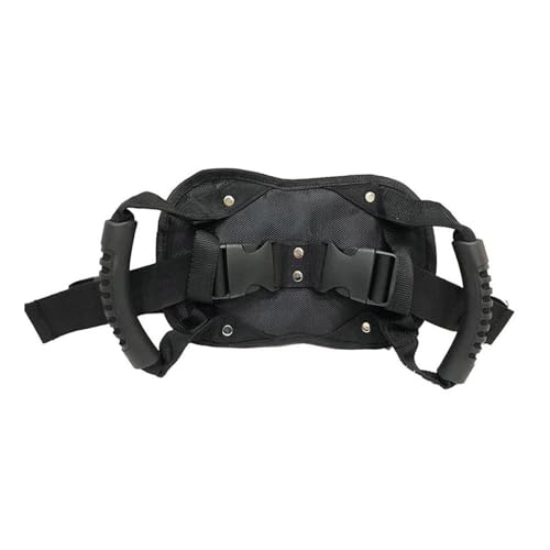 Ceinture de sécurité moto pour passager arrière réglable avec poignée en maille 3D