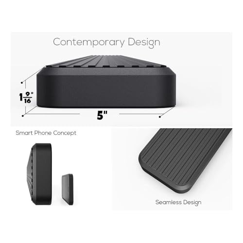 Estribos laterales negros para SUV compacta 5 pulgadas miniatura 2