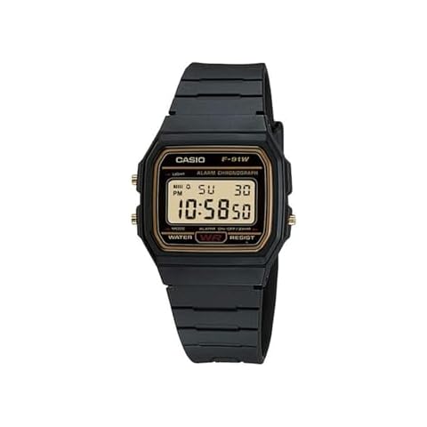 Casio F91WG-9QDF Digital Watch with Resin Strap Cover