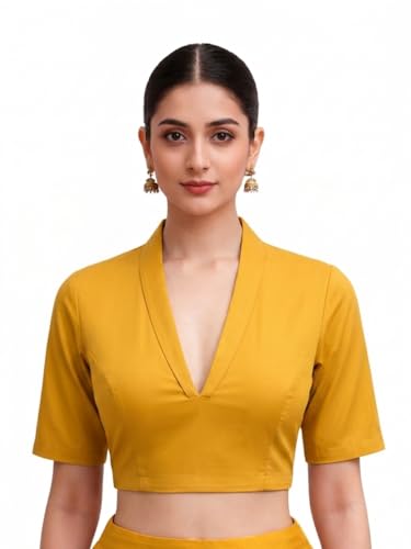 Image of Thevasa Women's Divine Collar Blouse