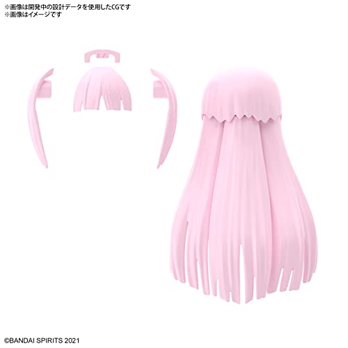 30MS Option Hair Style Parts Vol 6 accessoires cheveux pour maquette articulée