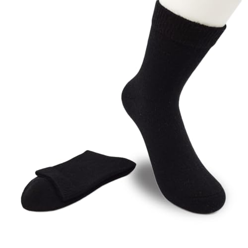 Pure Cashmere Women Men Unisex Ankle Short Causal Thick Socks, Smooth Toes and Heel Sewed by Handwork2