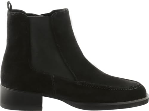 HÖGL Dan Ankle Boot, Negro, Talla 40 EU X-Ancho, Negro, 40 EU X-Ancho