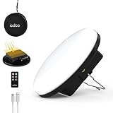 IODOO 16500mAh 60W 充電式ソーラーキャンプライト 3000LM 2700/4000/6500K LEDキャンプランタン ポータブル防水テントライト ソーラーパワー障害 クリスマスギフト用 (リモート)