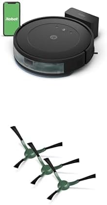 Bundle of iRobot Roomba Essential Robot Vacuum and Mop Combo (Y0140) w/iRobot® Roomba® Essential Robot Replenishment Kit