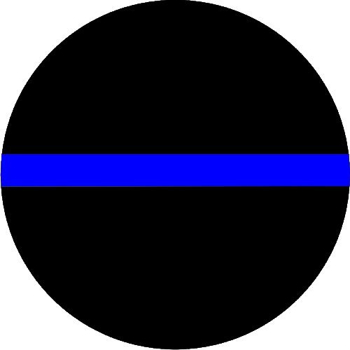 Thin Blue Line Tire Cover 26