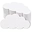 Amazon.com: MixTeach 200 Pcs White Cloud Cutouts - 4 Inch Paper Cloud ...