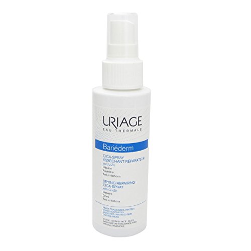 Uriage Bariderm-Cica Spray Riparatore SOS Secchezza con Smectite e Glicerina - Lenisce e idrata la pelle - Non profumato - Adatto alla pelle irritata - pH fisiologico - 100ml