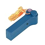 Seilwerfer-Propeller, einfache Bedienung, Seilpropeller mit Reißverschluss, ABS-Material für für Erwachsene für Outdoor-Spielzeug für Katzenspielzeug(Navy blau)
